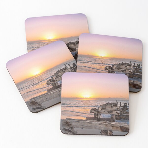 Item preview, Old Jetty, Jurien Bay at Sunset designed and sold by KirstyNadineArt.