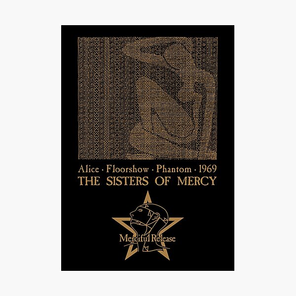 Alice - The Sisters of Mercy Photographic Print
