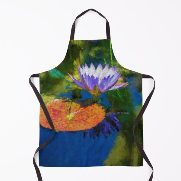 Item preview, Autumn Lily Pad Impressions designed and sold by Georgia Mizuleva.