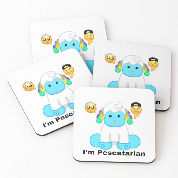 Item preview, Webkinz lamb frat I’m pescatarian meme designed and sold by dyslsexyia.