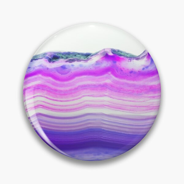 Item preview, Purple agate slice designed and sold by AlexGolyakov.