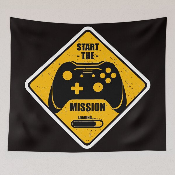 Item preview, START THE MISSION designed and sold by teemaker24.