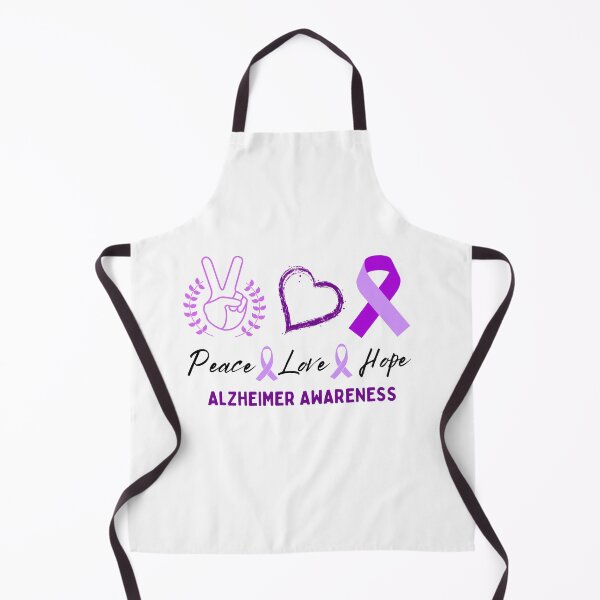 Item preview, Peace Love Alzheimer Awareness designed and sold by SportyDogShop.