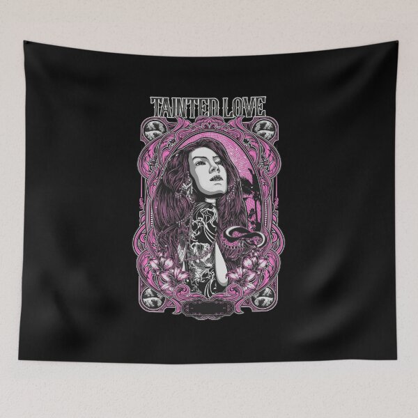 Item preview, Tainted love tattooed girl designed and sold by HRINGUR CLOTHES AND ACCESSORIES.