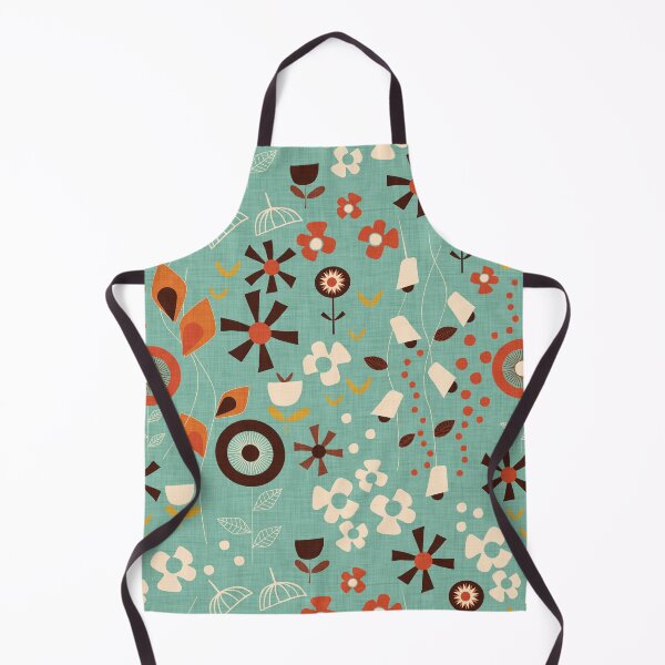 Item preview, 70s Spring Floral Blue designed and sold by susycosta.