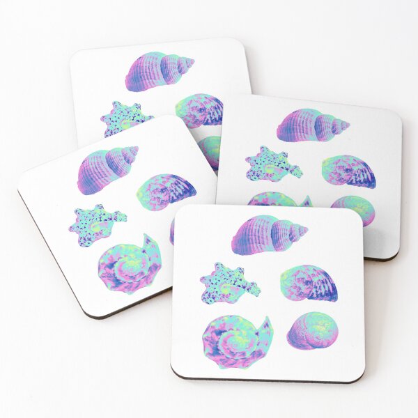 Item preview, Iridescent Shells. Opalescent Funky Stickers designed and sold by marina ralston.