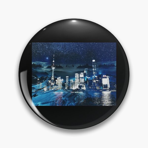 Item preview, Shanghai China Asia Asia Skyline designed and sold by BullDesignsShop.