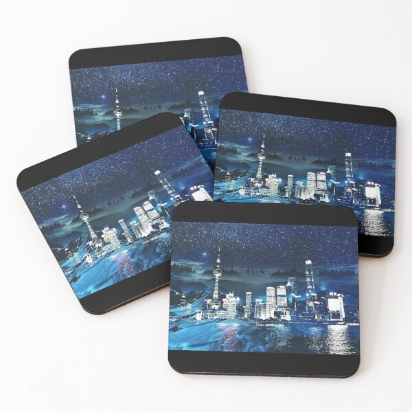 Item preview, Shanghai China Asia Asia Skyline designed and sold by BullDesignsShop.
