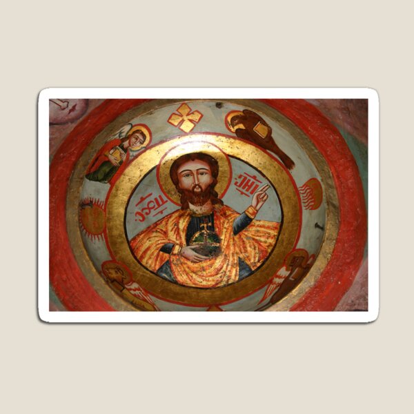 St Mina Coptic Church ceiling Magnet