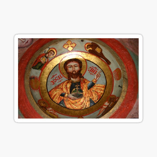 St Mina Coptic Church ceiling Sticker