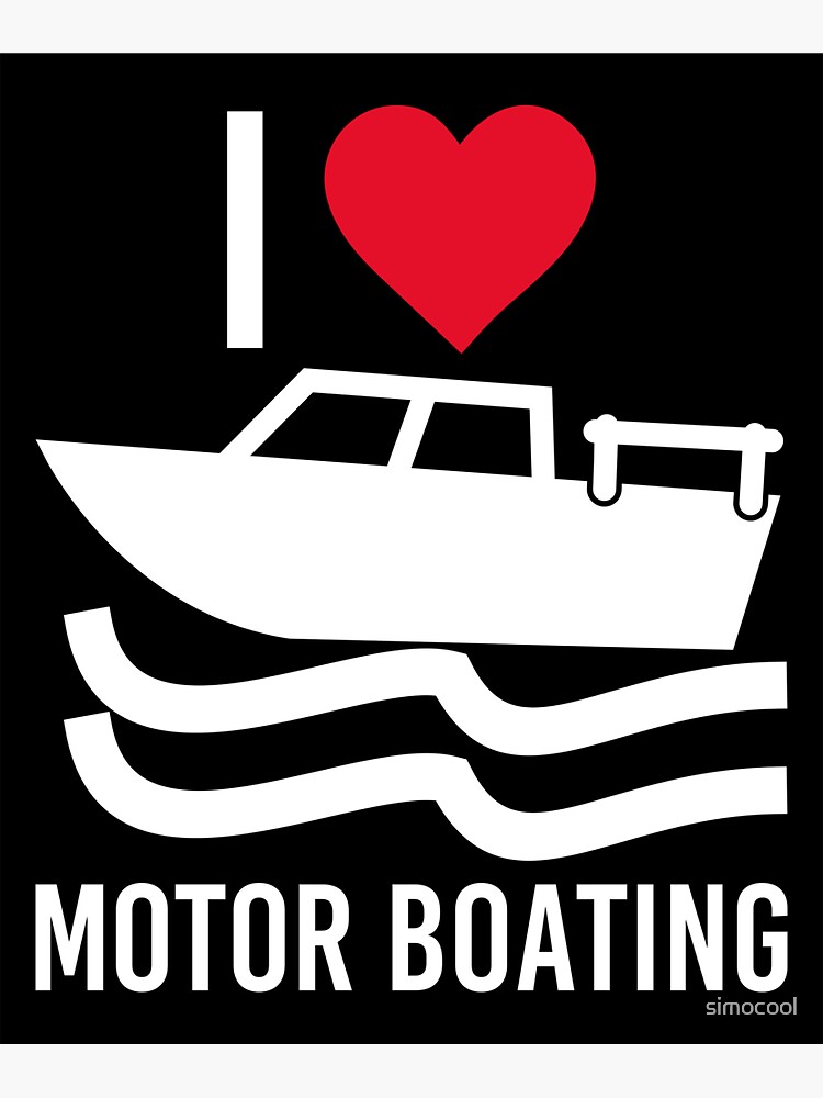 motorboating decal