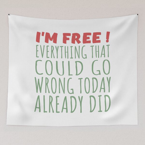 Item preview, I am free today designed and sold by reIntegration.