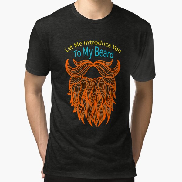 Official Majestic Mer-Beard Funny Humor Beard Manly Shirt