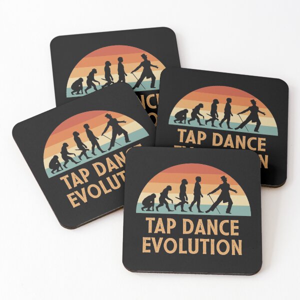 Item preview, Funny Tap dancing gift -  tap dancer evolution man | tap dance related gifts, tap dance student gift, tap dance teacher designed and sold by TAP-DANCE-ART.