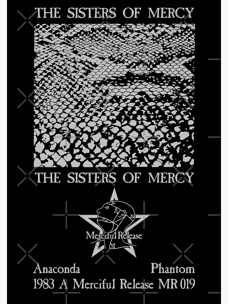 Disover Anaconda - The Sisters of Mercy Premium Matte Vertical Poster