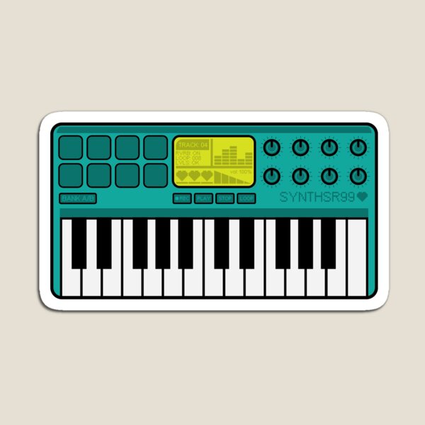 Item preview, Synth Midi Controller - Aqua designed and sold by bl0r.
