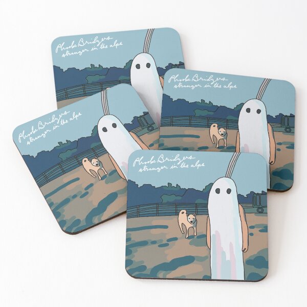 Item preview, Phoebe Bridgers stranger in the alps digital drawing designed and sold by Jessdaniels.
