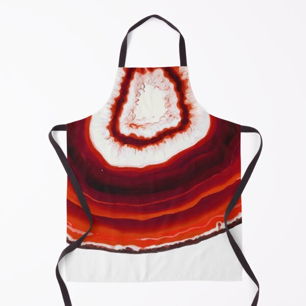 Item preview, Red agate slice designed and sold by AlexGolyakov.