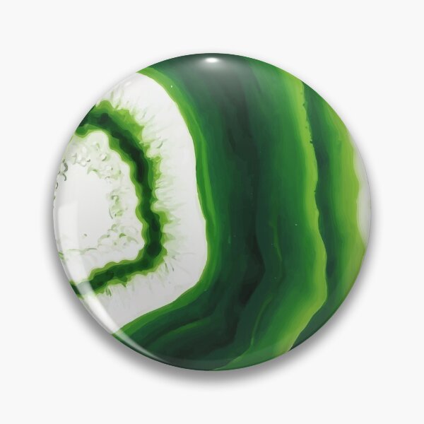 Item preview, Green agate slice designed and sold by AlexGolyakov.