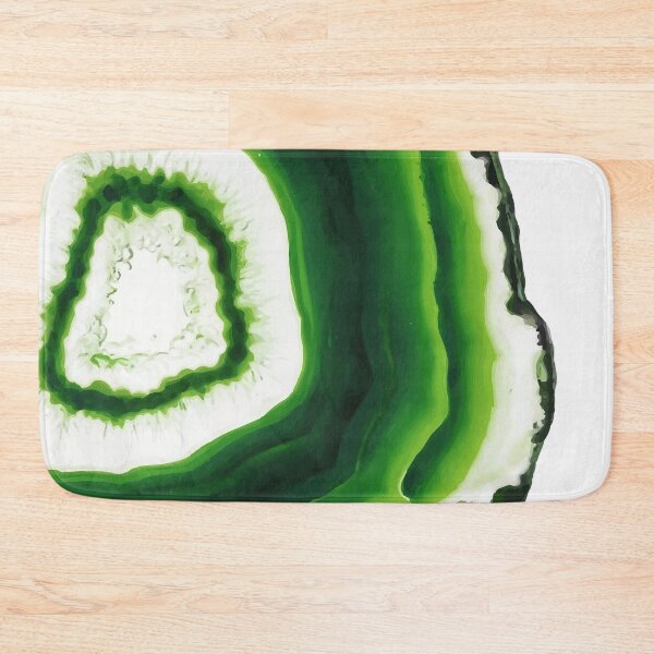 Item preview, Green agate slice designed and sold by AlexGolyakov.