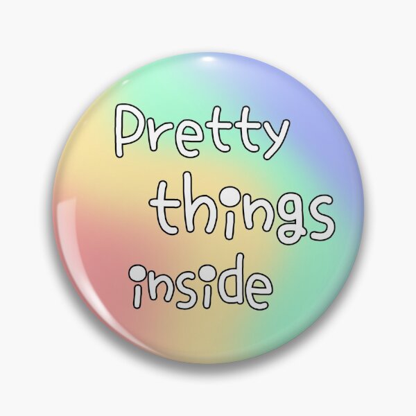 Item preview, Pretty things inside packaging sticker set designed and sold by ArtfullyReka.