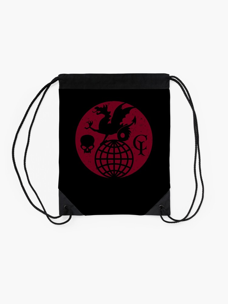 Alternate view of The Guild of Calamitous Intent logo — The Venture Bros. Drawstring Bag
