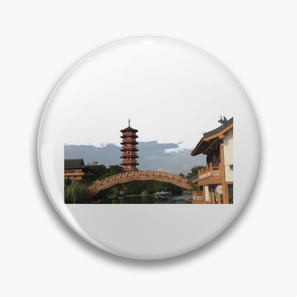 Item preview, Guilin China Asia Asia river pagoda designed and sold by BullDesignsShop.