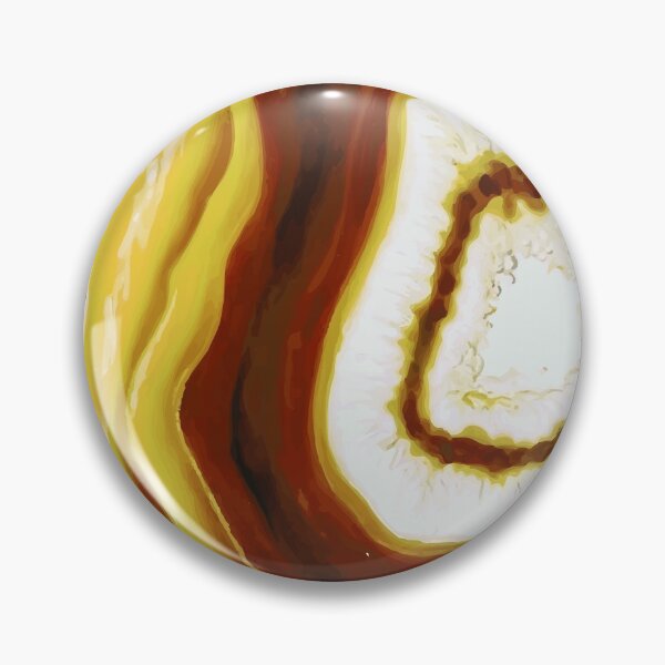 Item preview, Yellow agate slice designed and sold by AlexGolyakov.