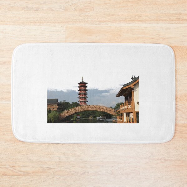 Item preview, Guilin China Asia Asia river pagoda designed and sold by BullDesignsShop.