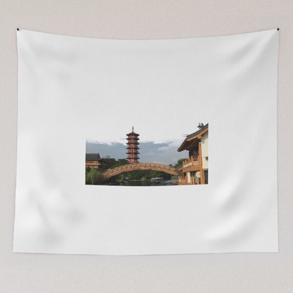 Item preview, Guilin China Asia Asia river pagoda designed and sold by BullDesignsShop.