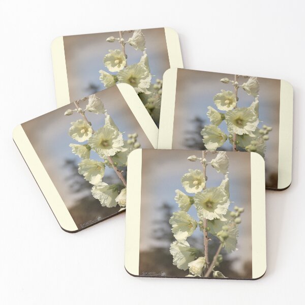 Item preview, Single Buttercream Hollyhock designed and sold by JMcCombie.