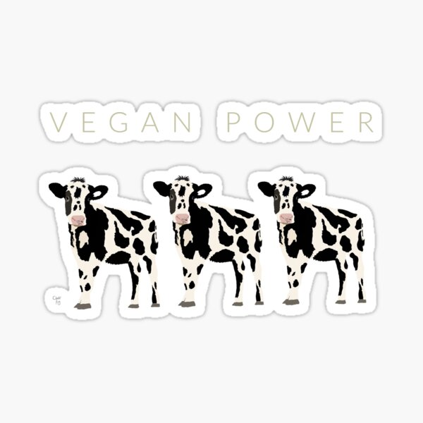 Vegan Power Sticker