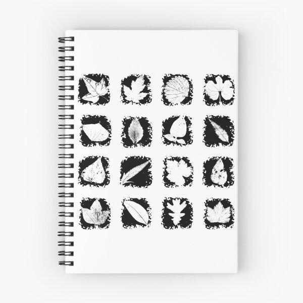 Item preview, Leaf Shapes (White and Black) designed and sold by moietymouse.