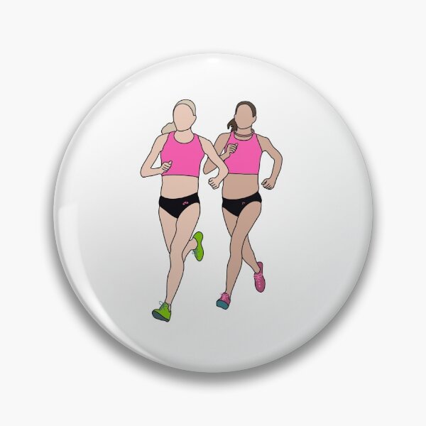 Item preview, Shalane Flanagan and Kara Goucher designed and sold by GrellenDraws.