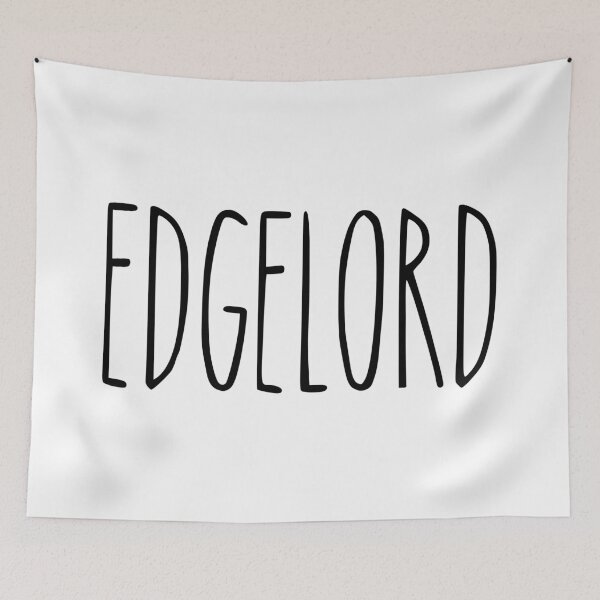 Item preview, edgelord rae dunn font parody designed and sold by cangurojoe.