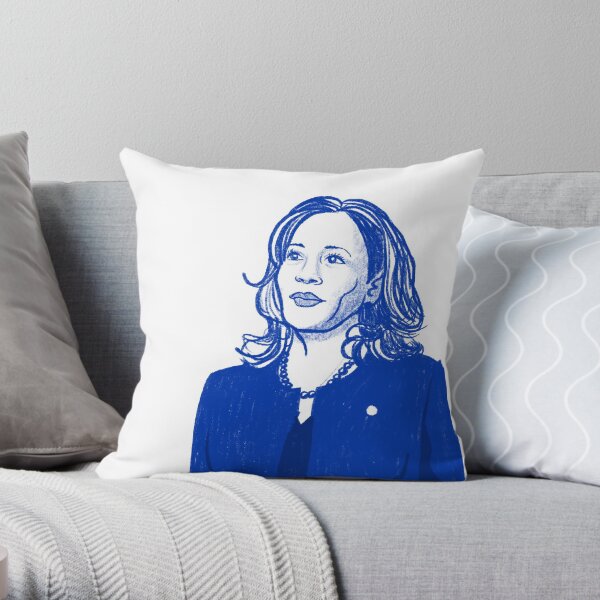 VP Kamala Harris Throw Pillow