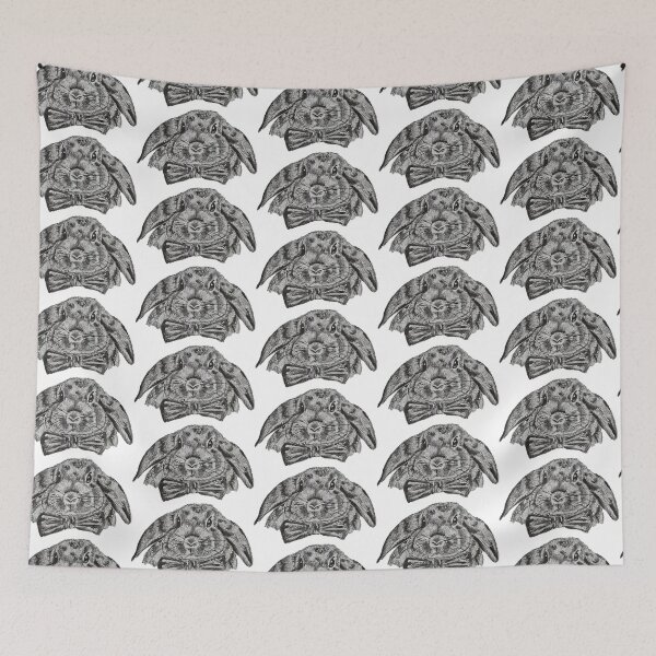 Item preview, Bunny with bow tie designed and sold by bubee.