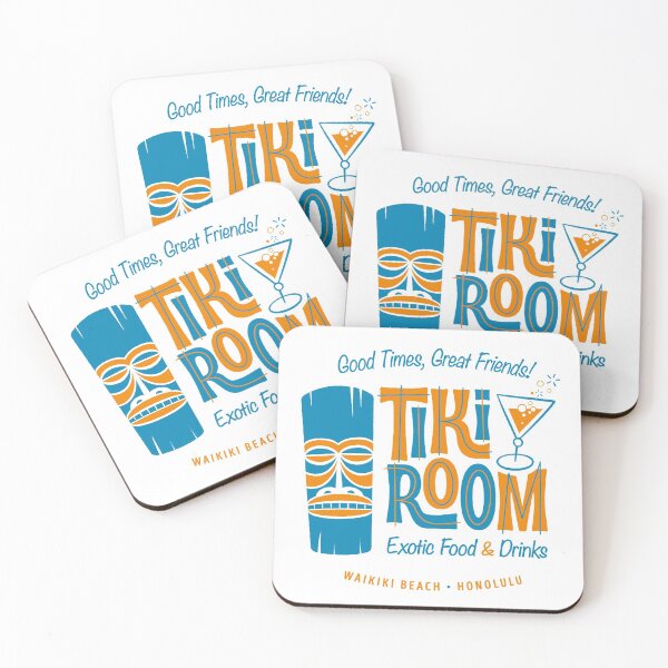 Item preview, Tiki Room Exotic Food & Drinks designed and sold by CallahanLounge.