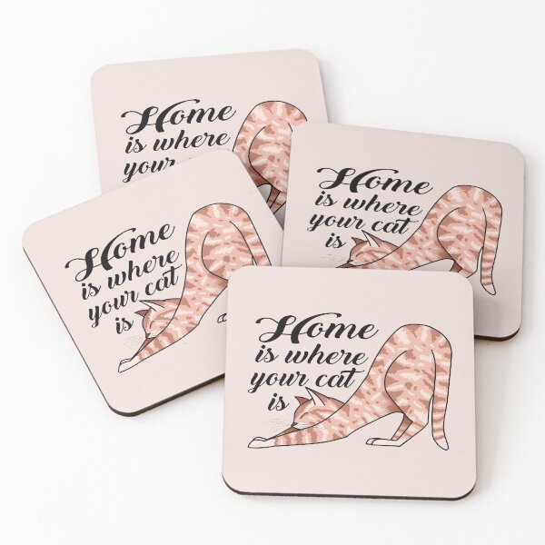 Item preview, Home is where your cat is designed and sold by ElColumpioRojo.