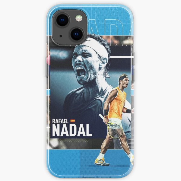 Papier peint Rafael Nadal Art Coque souple iPhone
