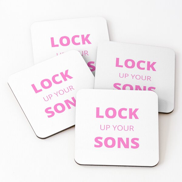 Item preview, Lock Up Your Sons designed and sold by TeePrintGB.