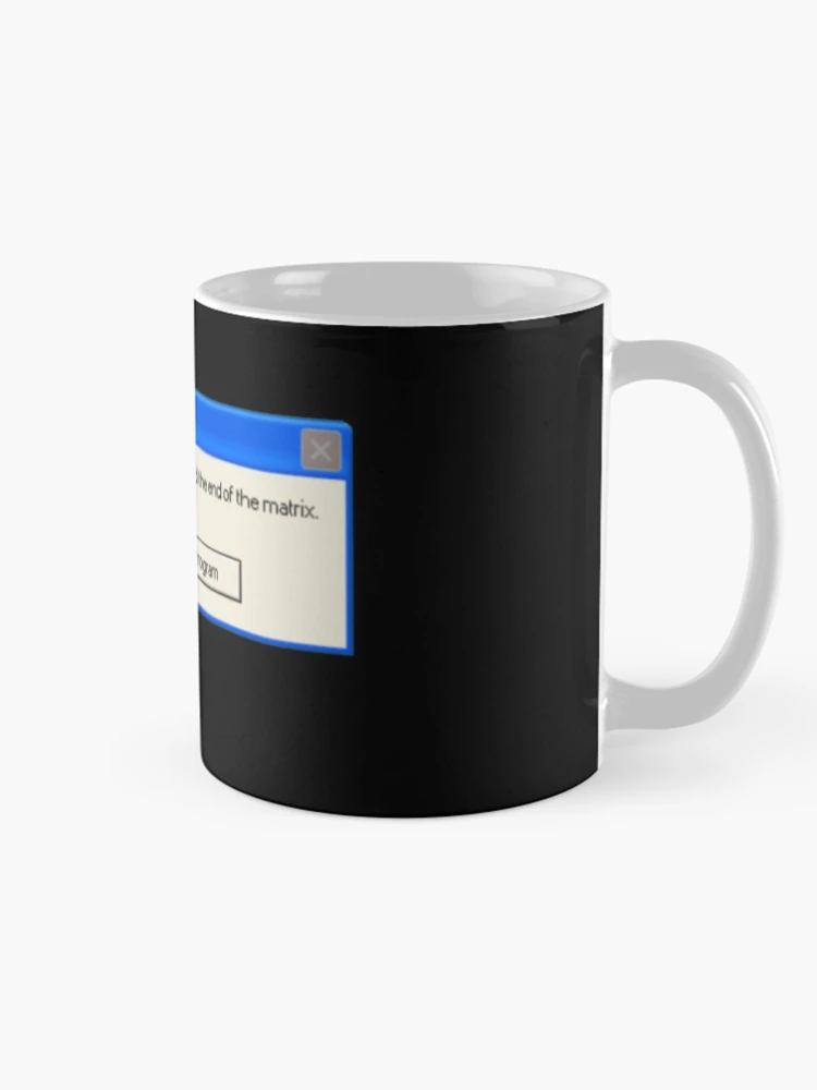 Thumbnail 3 of 6, Coffee Mug, Error Message: Matrix designed and sold by KazsStickerShop.