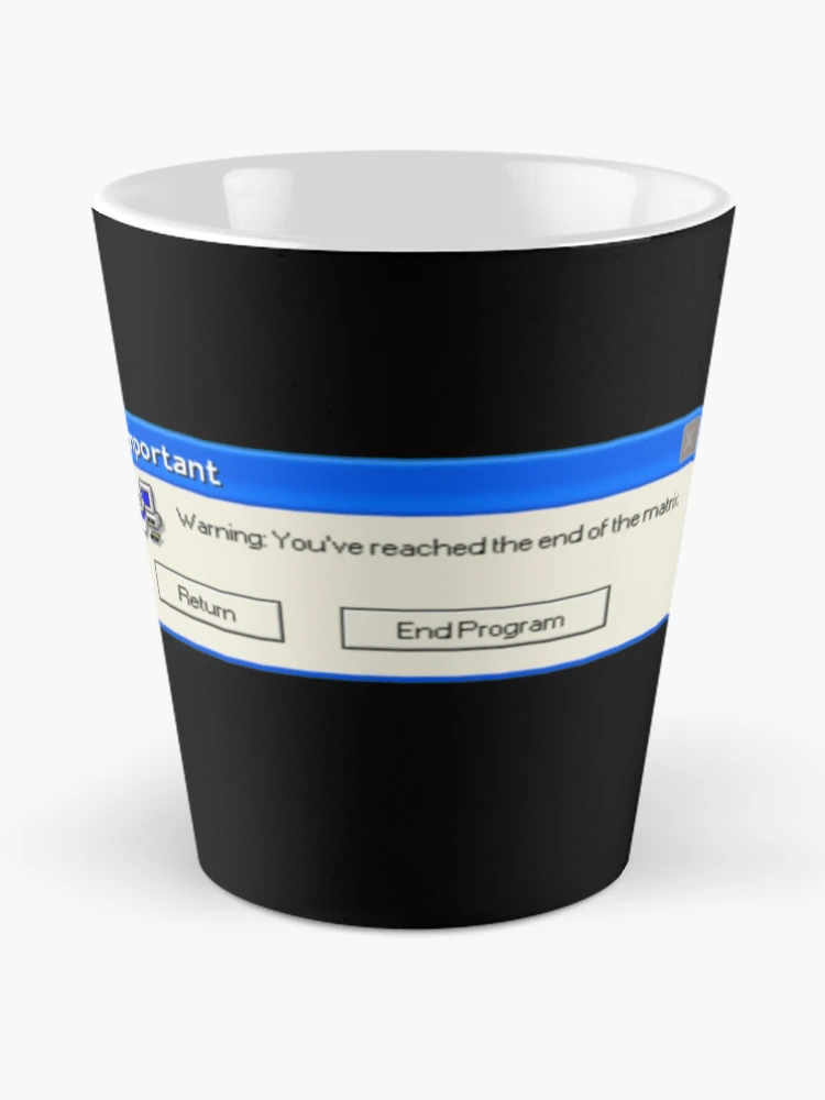Thumbnail 2 of 4, Coffee Mug,  Error Message: Matrix designed and sold by KazsStickerShop.