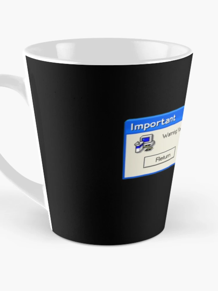 Thumbnail 3 of 4, Coffee Mug,  Error Message: Matrix designed and sold by KazsStickerShop.
