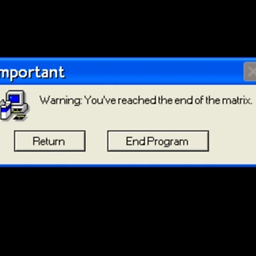 Artwork thumbnail, Error Message: Matrix by KazsStickerShop