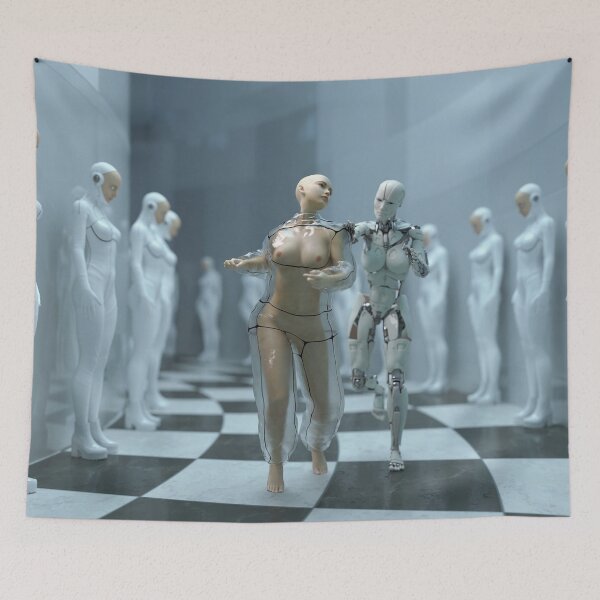 Item preview, escape from the human cloning factory designed and sold by Mike Kiev art.