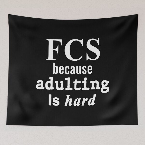 Item preview, FCS because adulting is hard designed and sold by ElsieUnderwood.