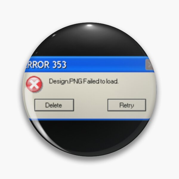 Item preview, Error Message: Design Failed designed and sold by KazsStickerShop.