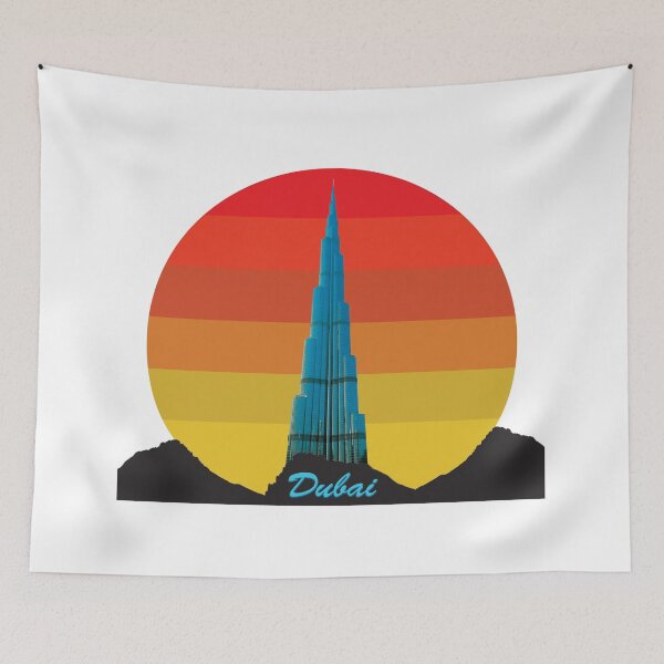 Item preview, Burj Khalifa Dubai-Sunset- United Arab Emirates designed and sold by ELBERSAID.