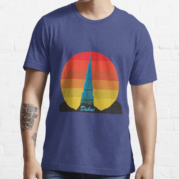 Burj Khalifa Dubai-Sunset- United Arab Emirates Essential T-Shirt